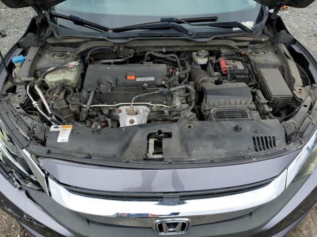 2HGFC2F54JH501309 - 2018 HONDA CIVIC LX GRAY photo 11