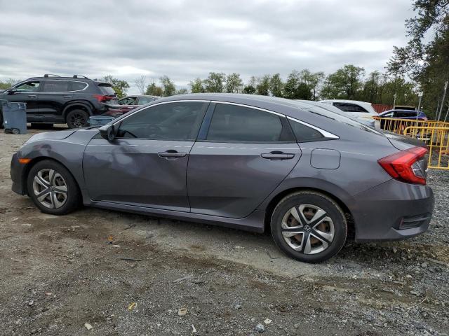 2HGFC2F54JH501309 - 2018 HONDA CIVIC LX GRAY photo 2