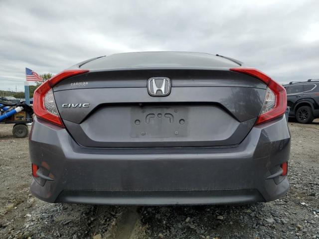 2HGFC2F54JH501309 - 2018 HONDA CIVIC LX GRAY photo 6