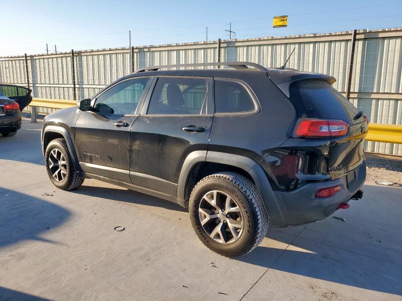 1C4PJMBS8EW316865 - 2014 JEEP CHEROKEE TRAILHAWK BLACK photo 2