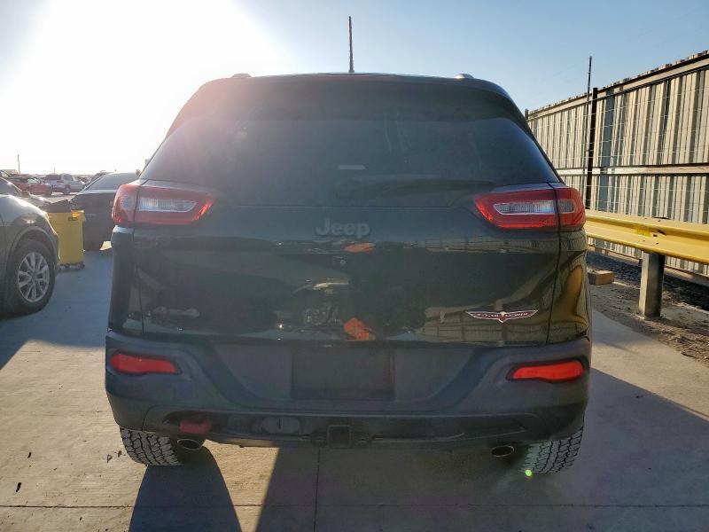 1C4PJMBS8EW316865 - 2014 JEEP CHEROKEE TRAILHAWK BLACK photo 6