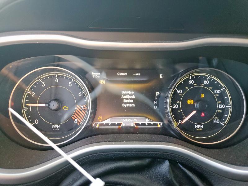 1C4PJMBS8EW316865 - 2014 JEEP CHEROKEE TRAILHAWK BLACK photo 9