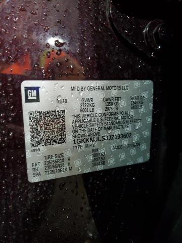 1GKKNULS3JZ193602 - 2018 GMC ACADIA SLT-1 Bordeaux photo 13