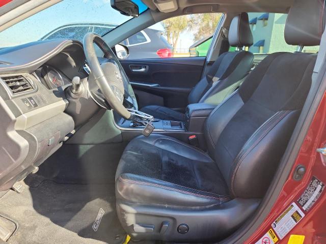 4T1BK1FK2FU557622 - 2015 TOYOTA CAMRY XSE RED photo 7