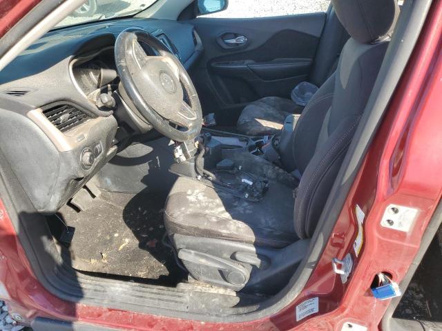 1C4PJLABXFW657861 - 2015 JEEP CHEROKEE SPORT MAROON photo 7