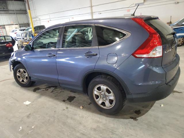 3CZRM3H39DG710442 - 2013 HONDA CR-V LX ლურჯი ფოტო 3