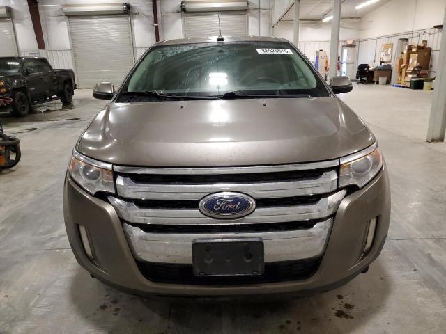 2FMDK3JC2DBB21649 - 2013 FORD EDGE SEL Մոխրագույն լուսանկար 5