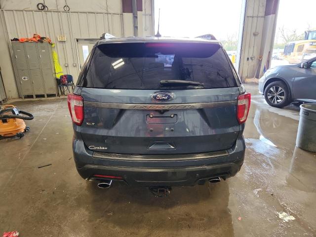 1FM5K7D85KGA39178 - 2019 FORD EXPLORER XLT Կապույտ լուսանկար 6