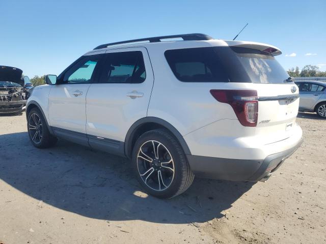 1FM5K8GTXFGB25534 - 2015 FORD EXPLORER SPORT WHITE photo 2
