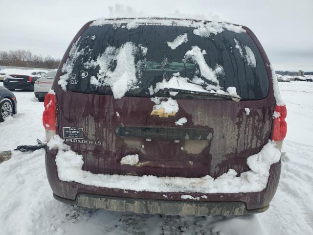 1GNDU23W18D211043 - 2008 CHEVROLET UPLANDER LS BURGUNDY photo 6
