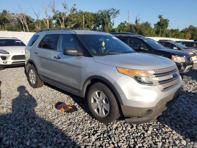 1FM5K7B88EGA73249 - 2014 FORD EXPLORER SILVER photo 4