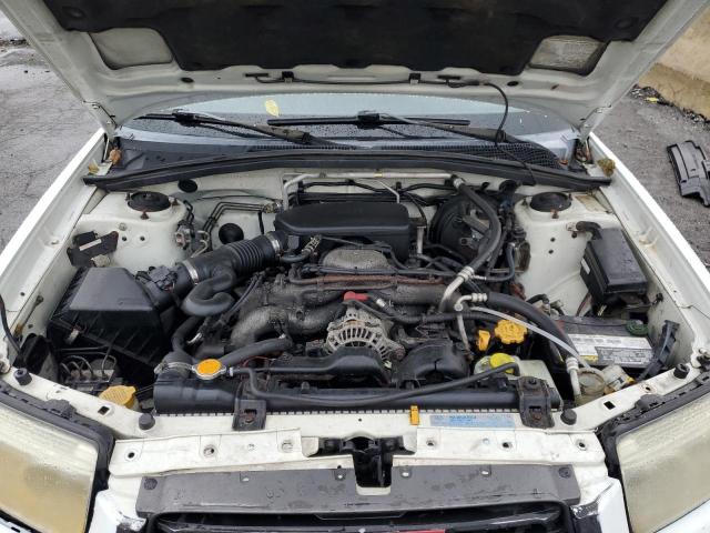 JF1SG65606H702923 - 2006 SUBARU FORESTER 2.5X PREMIUM თეთრი ფოტო 12