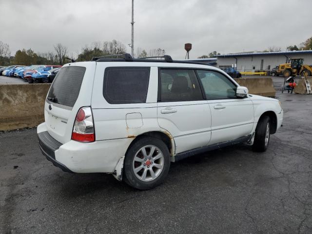 JF1SG65606H702923 - 2006 SUBARU FORESTER 2.5X PREMIUM თეთრი ფოტო 3