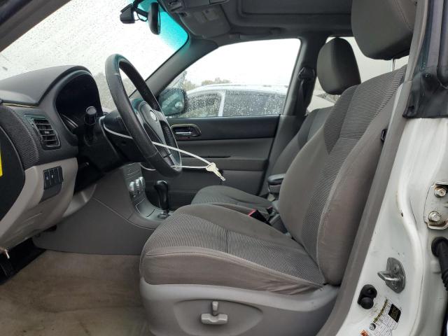JF1SG65606H702923 - 2006 SUBARU FORESTER 2.5X PREMIUM თეთრი ფოტო 7