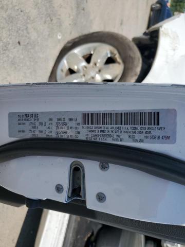 1C6RR6FG9KS528641 - 2019 RAM 1500 CLASS TRADESMAN Weiß Foto 13