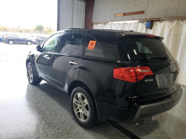 2HNYD28428H509499 - 2008 ACURA MDX TECHNOLOGY Қара фото 2