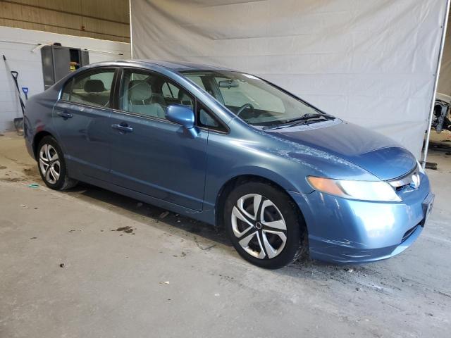 2HGFA16578H527963 - 2008 HONDA CIVIC LX BLUE photo 4