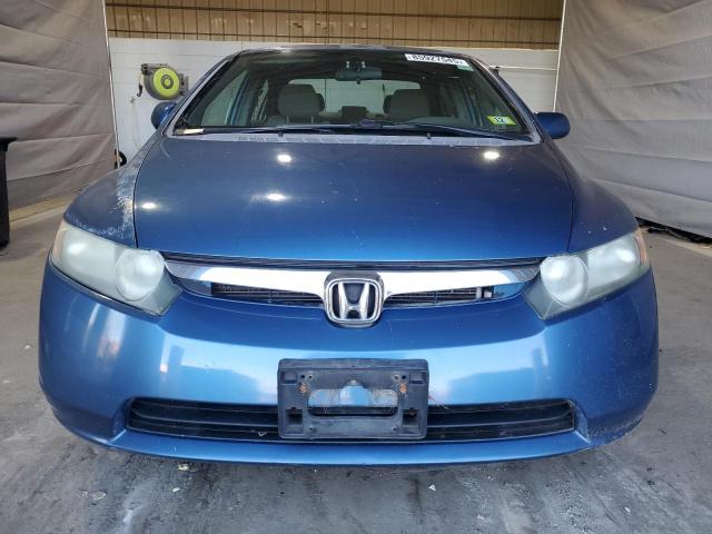 2HGFA16578H527963 - 2008 HONDA CIVIC LX BLUE photo 5