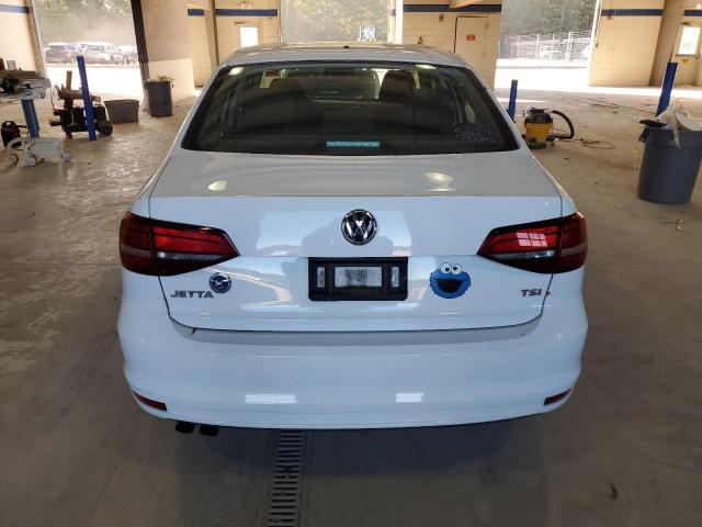 3VW2B7AJ1HM326284 - 2017 VOLKSWAGEN JETTA S WHITE photo 6