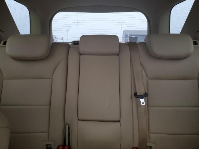 4JGBB8GBXBA697341 - 2011 MERCEDES-BENZ ML 350 4MATIC WHITE photo 10