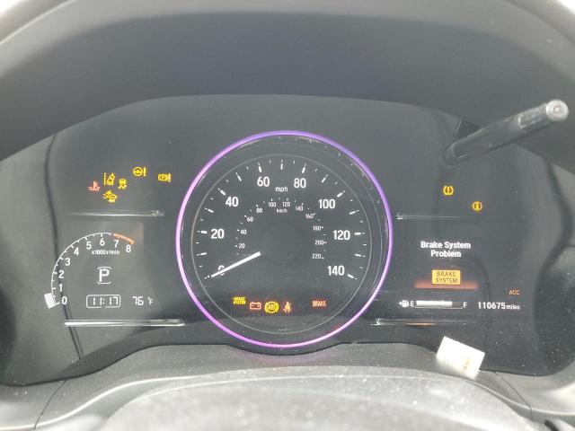 3CZRU6H70MM739933 - 2021 HONDA HR-V EXL WHITE photo 9