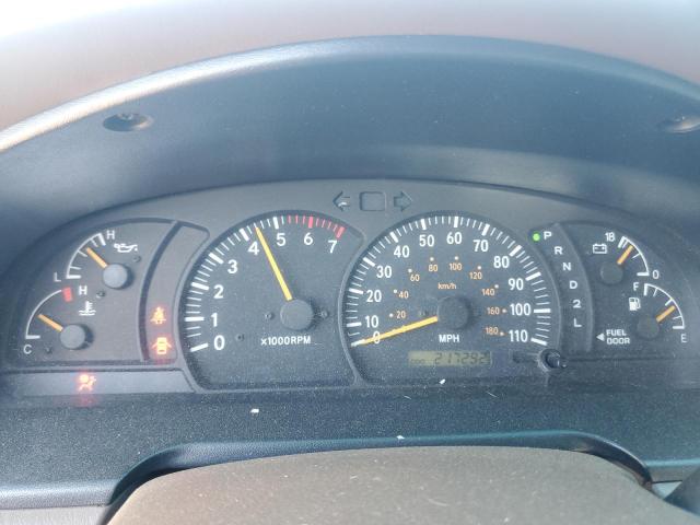 5TBRT34142S267928 - 2002 TOYOTA TUNDRA ACCESS CAB თაფლისფერი ფოტო 9