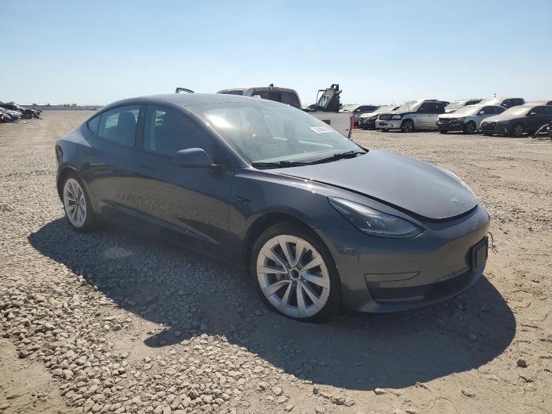 5YJ3E1EA3NF186857 - 2022 TESLA MODEL 3 Argent photo 4