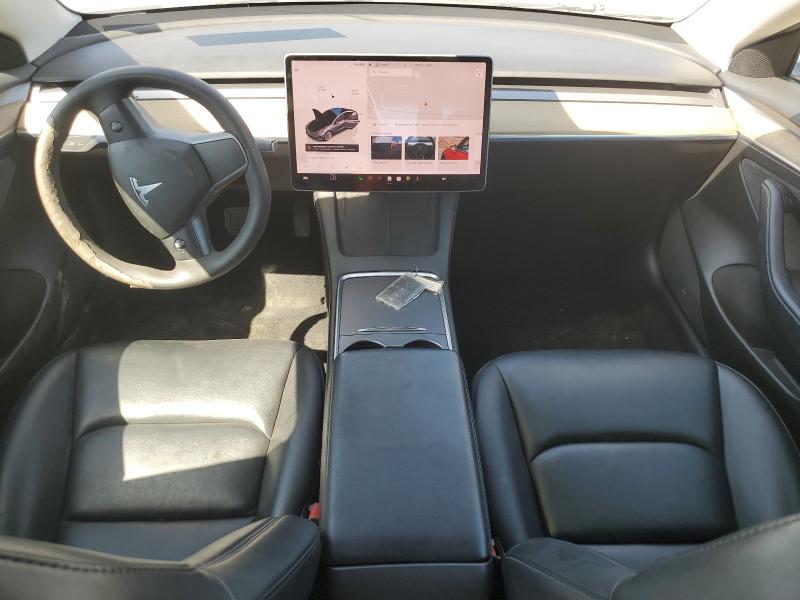 5YJ3E1EA3NF186857 - 2022 TESLA MODEL 3 Argent photo 8