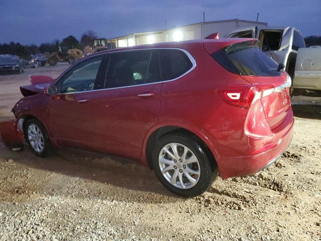 LRBFXBSA5KD003722 - 2019 BUICK ENVISION PREFERRED წითელი ფოტო 2