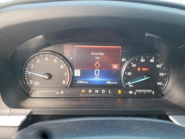 1FMSK8DH9NGC15503 - 2022 FORD EXPLORER XLT ნაცრისფერი ფოტო 9