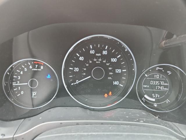 3CZRU6H1XMM753706 - 2021 HONDA HR-V SPORT GRAY photo 9