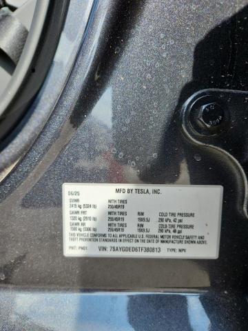 7SAYGDED6TF380813 - 2026 TESLA MODEL Y გრაფიტი ფოტო 13