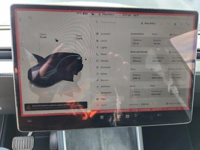 7SAYGDED6TF380813 - 2026 TESLA MODEL Y გრაფიტი ფოტო 9
