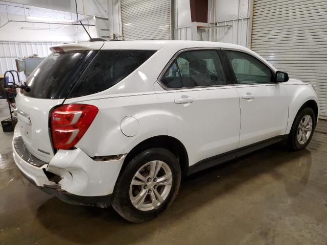 1GNALBEK6GZ107133 - 2016 CHEVROLET EQUINOX LS თეთრი ფოტო 3