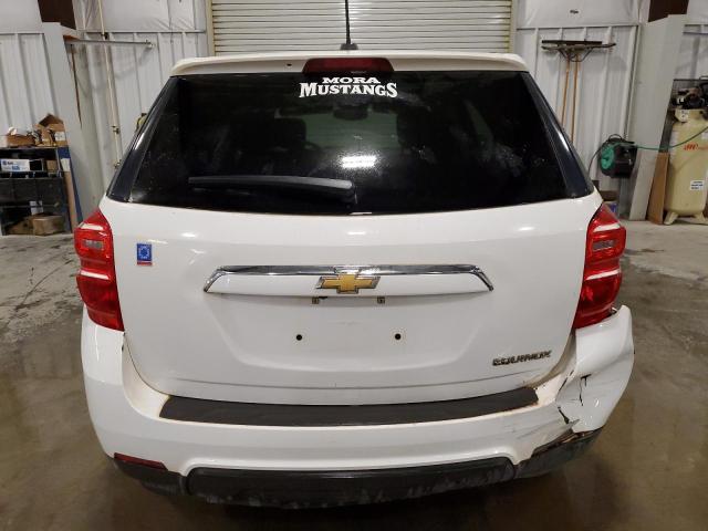 1GNALBEK6GZ107133 - 2016 CHEVROLET EQUINOX LS თეთრი ფოტო 6