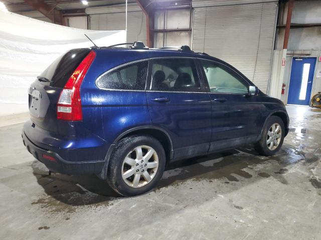5J6RE48758L039706 - 2008 HONDA CR-V EXL BLUE photo 3
