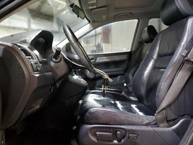 5J6RE48758L039706 - 2008 HONDA CR-V EXL BLUE photo 7