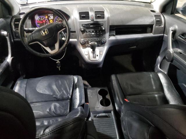 5J6RE48758L039706 - 2008 HONDA CR-V EXL BLUE photo 8