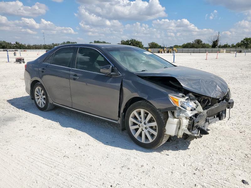 4T1BF1FK3DU668259 - 2013 TOYOTA CAMRY L GRAY photo 4