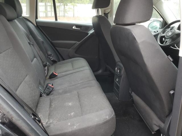 WVGBV7AX7CW601904 - 2012 VOLKSWAGEN TIGUAN S Negro foto 11