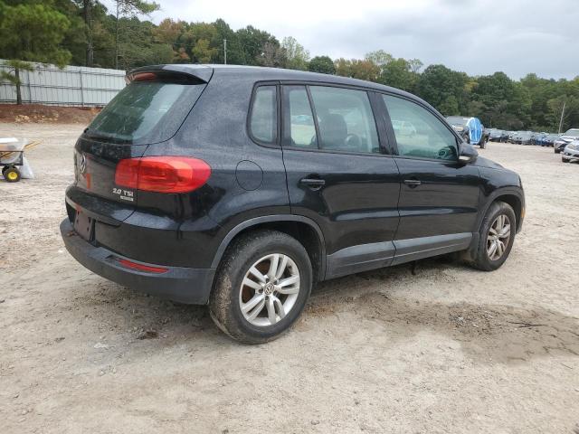 WVGBV7AX7CW601904 - 2012 VOLKSWAGEN TIGUAN S Negro foto 3