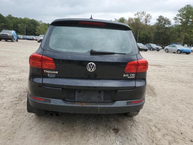 WVGBV7AX7CW601904 - 2012 VOLKSWAGEN TIGUAN S Negro foto 6