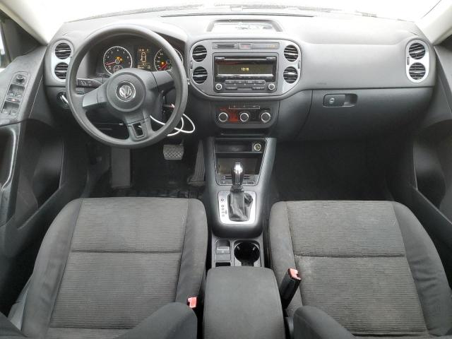 WVGBV7AX7CW601904 - 2012 VOLKSWAGEN TIGUAN S Negro foto 8