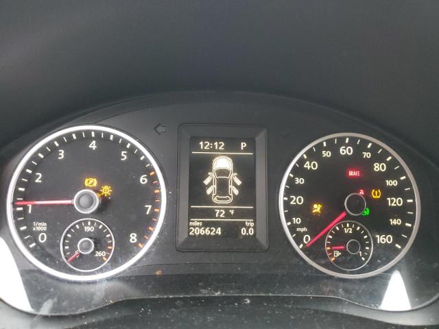 WVGBV7AX7CW601904 - 2012 VOLKSWAGEN TIGUAN S Negro foto 9