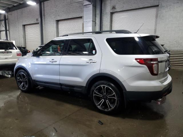 1FM5K8GT3FGA77200 - 2015 FORD EXPLORER SPORT ვერცხლისფერი ფოტო 2