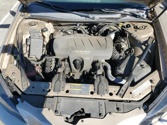 2G2WS522351329971 - 2005 PONTIAC GRAND PRIX GT TAN photo 11