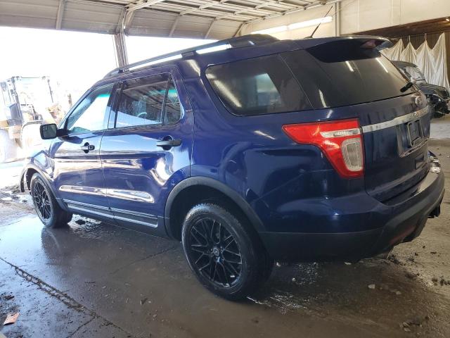 1FMHK8B82BGA34431 - 2011 FORD EXPLORER BLUE photo 2