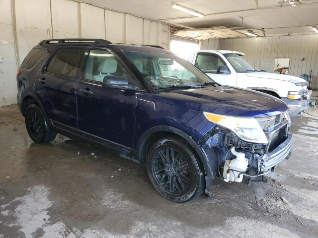 1FMHK8B82BGA34431 - 2011 FORD EXPLORER BLUE photo 4