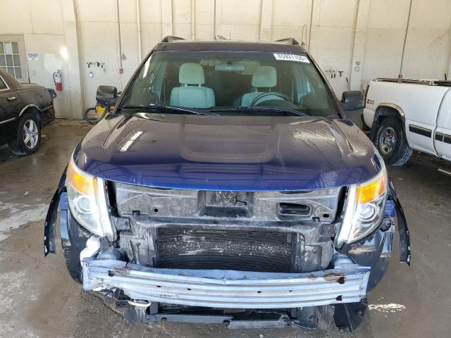 1FMHK8B82BGA34431 - 2011 FORD EXPLORER BLUE photo 5