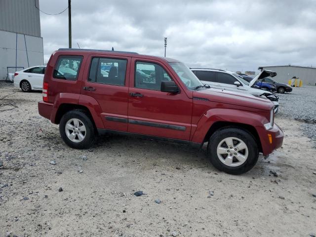 1C4PJLAK8CW188989 - 2012 JEEP LIBERTY SPORT 红色 照片 4